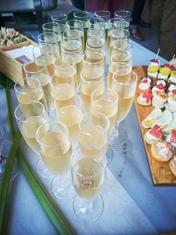 Cocktail champagne traiteur