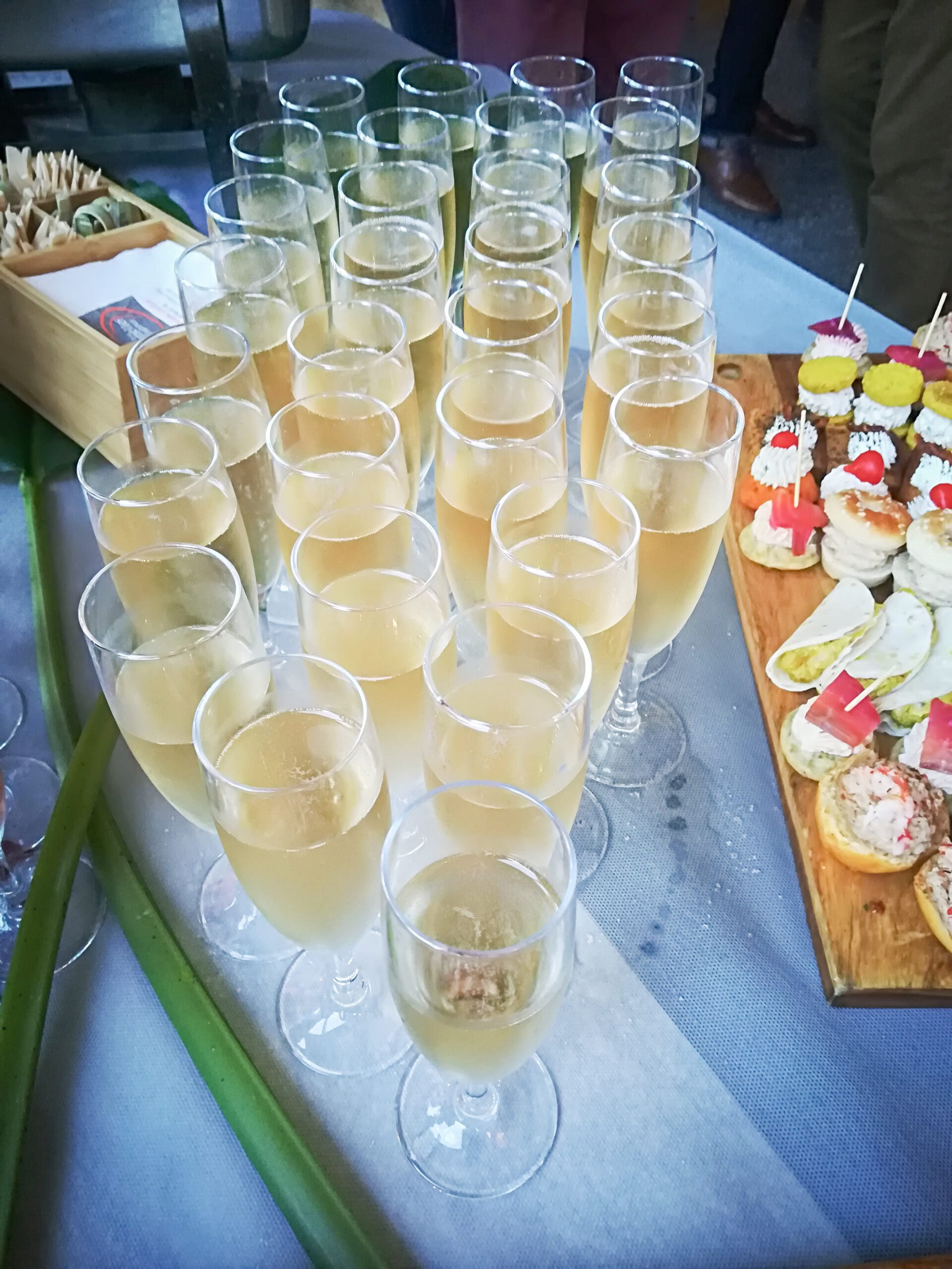 Cocktail champagne traiteur